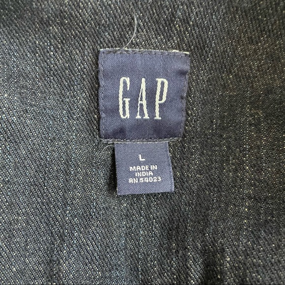 GAP Embroidered Denim Jean Jacket - Juniors Large - Picture 11 of 11